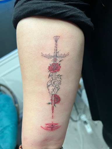 Explore minato tattoo ideas, creative tattoo ideas in Bethesda, available at Angeles Tattoo Studio