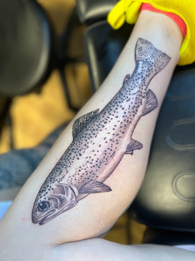 Explore angel number tattoo ideas, creative tattoo ideas in Austin, available at Copperhead Tattoo & Piercing