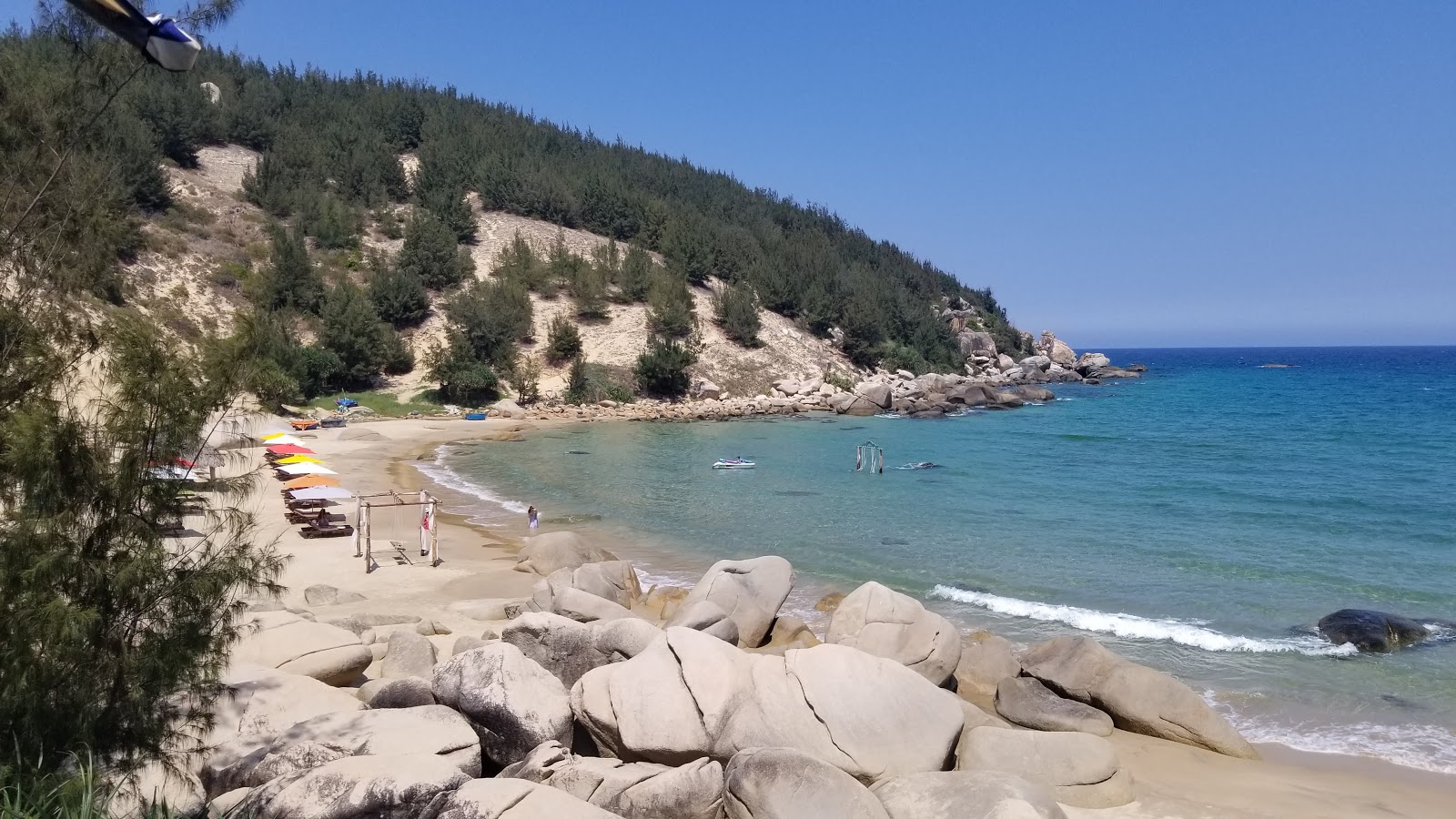 Foto van Trung Luong Mini Beach gelegen in een natuurlijk gebied