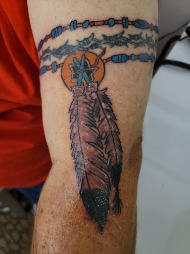 Explore semicolon tattoo ideas for guys, creative tattoo ideas in Foley, available at Black Sheep Custom Tattoos and Piercings