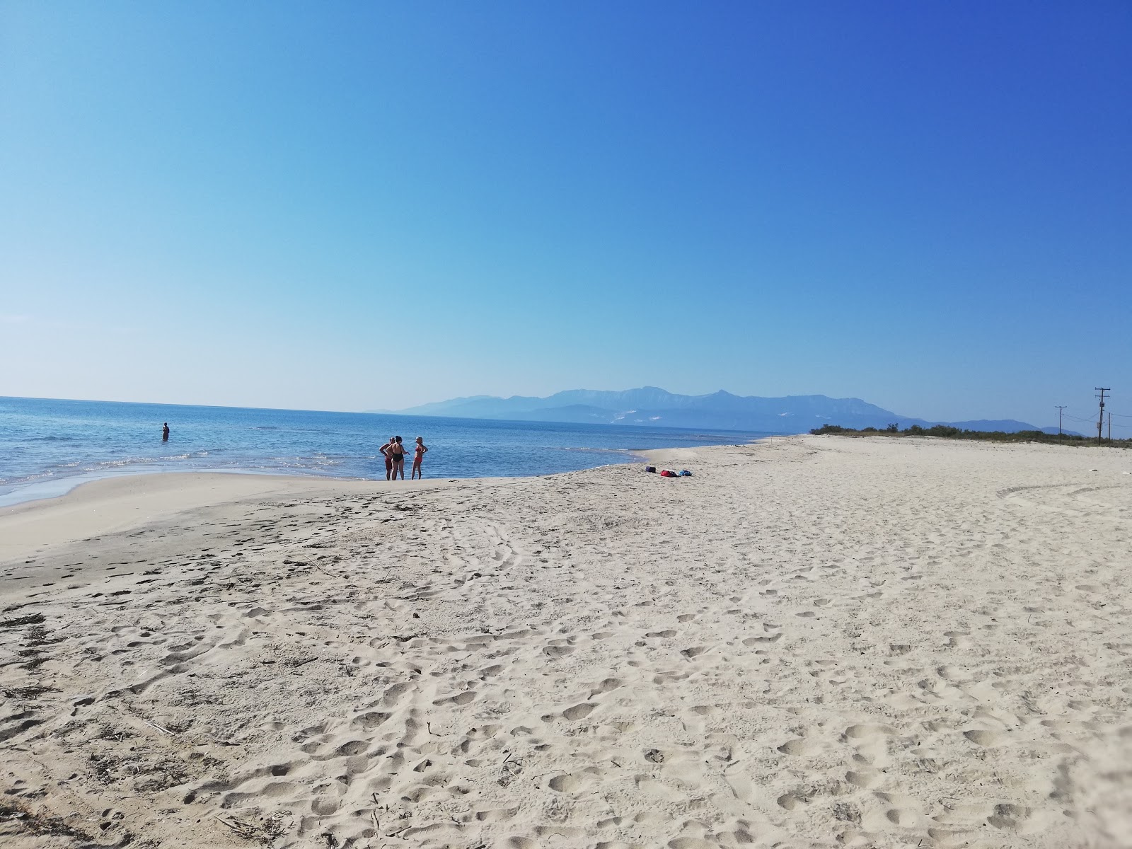 Fotografija Erasmio beach z prostorna obala