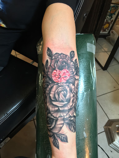 Explore butterfly semicolon tattoo ideas, creative tattoo ideas in San Jose, available at Blue Rose Tattoo