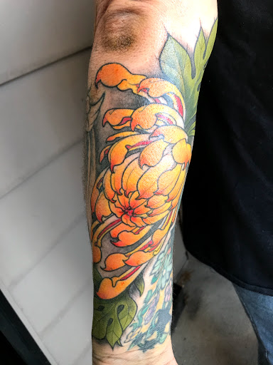 Explore birth date tattoo idea, creative tattoo ideas in New Kensington, available at BLUE HERMIT TATTOO