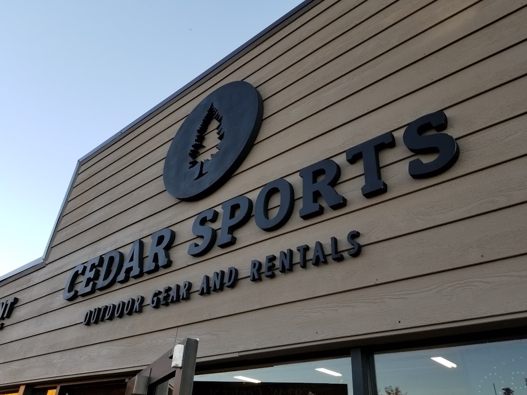 Cedar Sports Outdoor Gear and Rentals