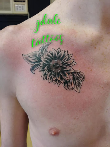 Explore thigh hip tattoo ideas, creative tattoo ideas in Sedalia, available at Skin Thieves Tattoo Studio