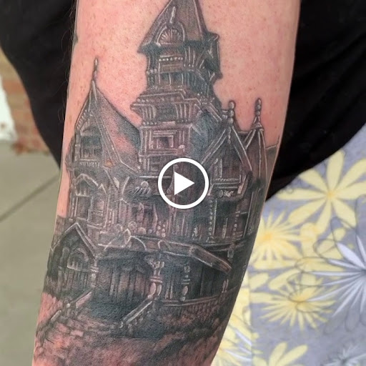 Explore lower arm sleeve tattoo ideas, creative tattoo ideas in Powell, available at Elysium Body Enhancements