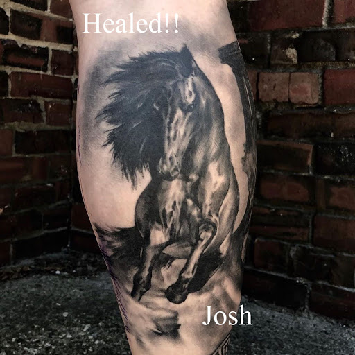 Explore small goth tattoo ideas, creative tattoo ideas in Sanford, available at Venom Ink Tattoo