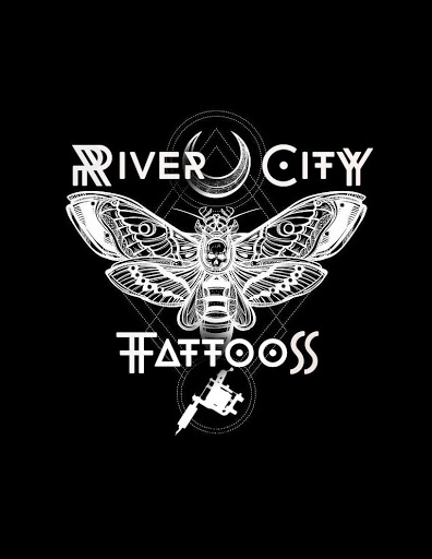 Explore minimalist dog tattoo ideas, creative tattoo ideas in Portsmouth, available at River City Tattoos