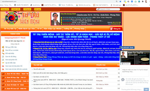 Thầy Bùi Quang Chính/chuyên xem/ Tử Vi -Tứ Trụ-Kinh Dịch-Phong Thủy