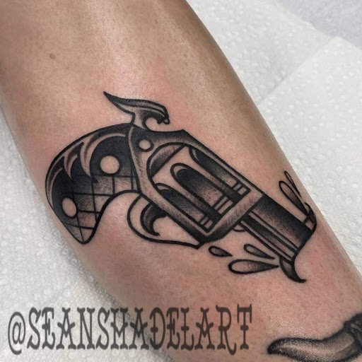 Explore bottom sleeve tattoo ideas, creative tattoo ideas in Jupiter, available at Moth And Moon Tattoo