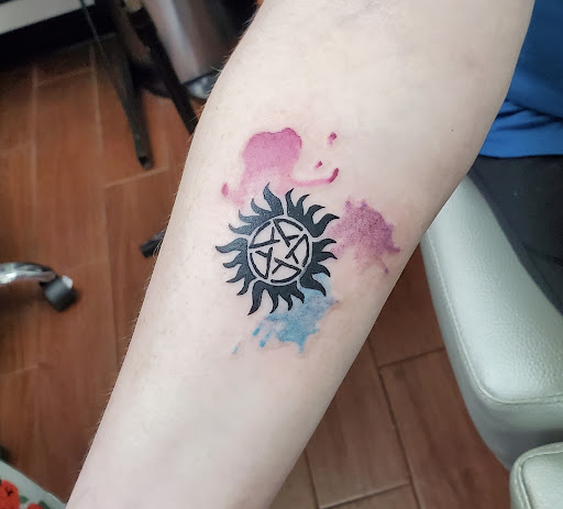 Explore i am the storm tattoo ideas, creative tattoo ideas in Toledo, available at 4 Nineteen Ink