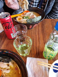 Plats et boissons du Restaurant de nouilles (ramen) iSSHIN Ramen Olympiades - spécialités de ramen japonais à Paris - n°16