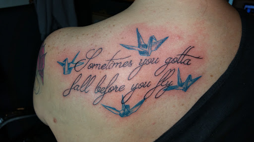 Explore fisherman tattoo ideas, creative tattoo ideas in Foley, available at Black Sheep Custom Tattoos and Piercings