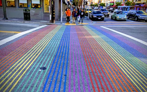 Rainbow Crosswalk (San Francisco) image