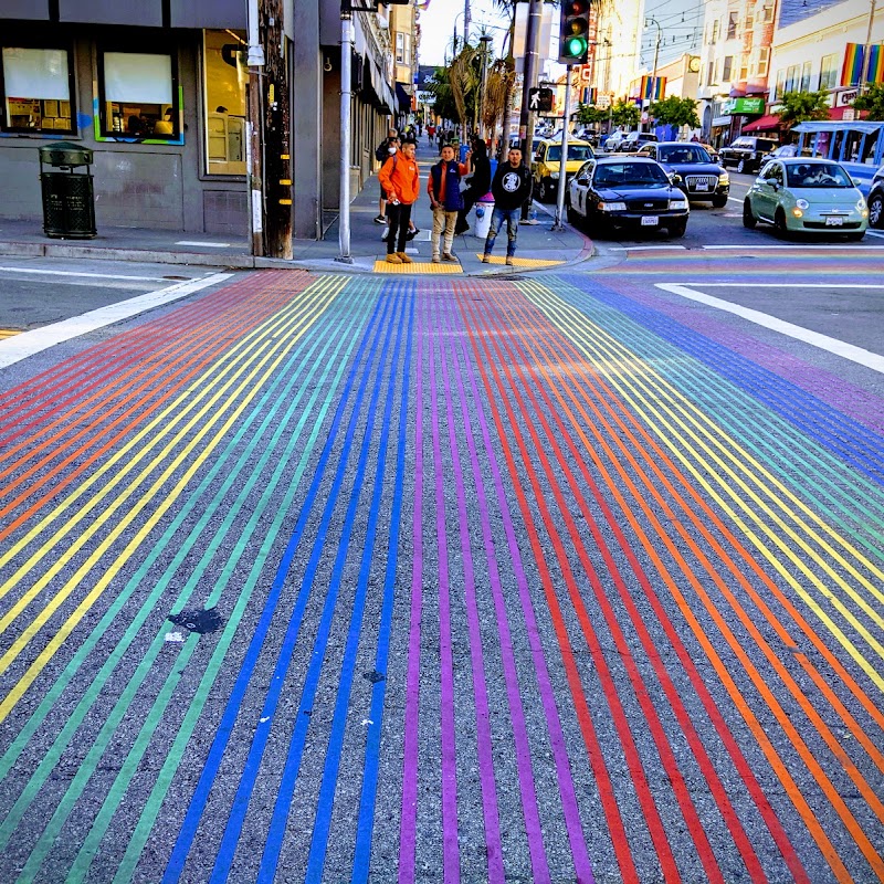 Rainbow Crosswalk (San Francisco)