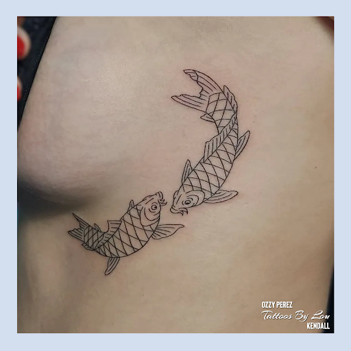 Explore small guy tattoo ideas, creative tattoo ideas in Miami, available at Tattoos by Lou Miami - Kendall