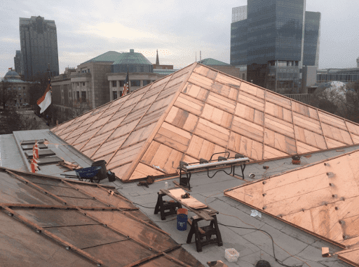 Roofing Contractor «Century Slate Co», reviews and photos, 1310 E Cornwallis Rd, Durham, NC 27713, USA