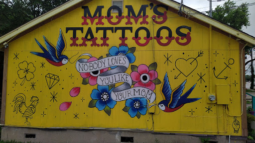 Explore marvel leg tattoo ideas, creative tattoo ideas in Austin, available at Moms Tattoos