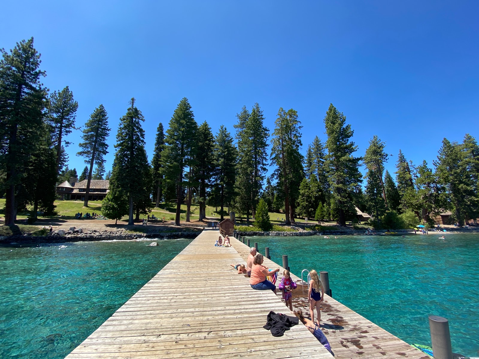 Valokuva Sugar Pine Point Beachista. puhtaustasolla korkea