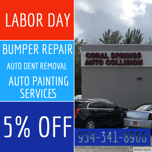 Auto Body Shop «Coral Springs Auto Collision Inc.», reviews and photos, 11750 Wiles Rd, Coral Springs, FL 33321, USA
