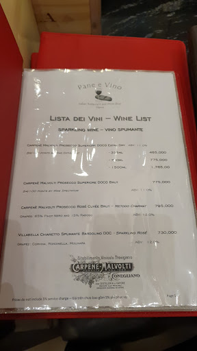 Pane e Vino Italian Restaurant & Wine Shop - IPH