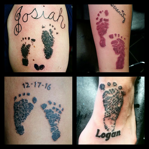 Explore half moon tattoo ideas, creative tattoo ideas in Erie, available at EliKingInk