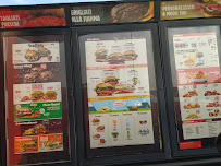 Carte du Burger King à Mapello