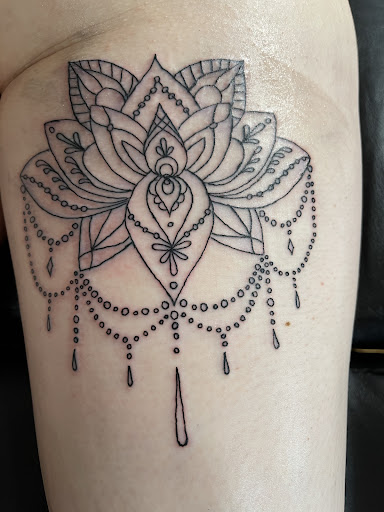 Explore comet tattoo ideas, creative tattoo ideas in Plattsburgh, available at Ink by Lace LLC