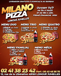 Photo n°3 de milano pizza longué à Longué-Jumelles ()