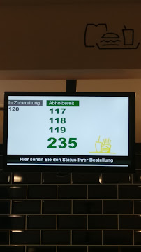 McDonald's à Dorsten carte