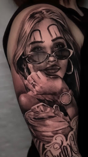 Explore capricorn sign tattoo ideas, creative tattoo ideas in Culver City, available at Art Collector Tattoo