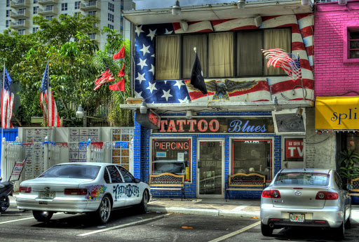 Tattoo Shop «Tattoo Blues Fort Lauderdale», reviews and photos, 927 Sunrise Ln, Fort Lauderdale, FL 33304, USA