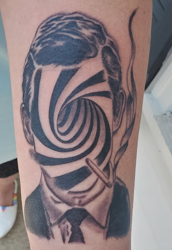 Explore small beachy tattoo ideas, creative tattoo ideas in Shelbyville, available at The Copper Phoenix