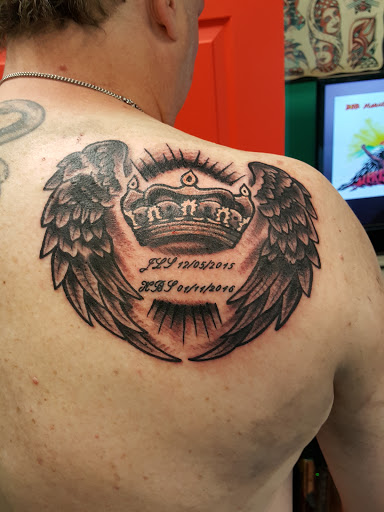 Explore scary movie tattoo ideas, creative tattoo ideas in Newton, available at Eternal Grafix