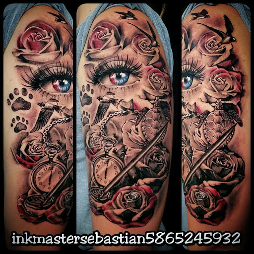 Explore small arrow tattoo ideas, creative tattoo ideas in Warren, available at Dark Horse Tattoo Co. LLC.