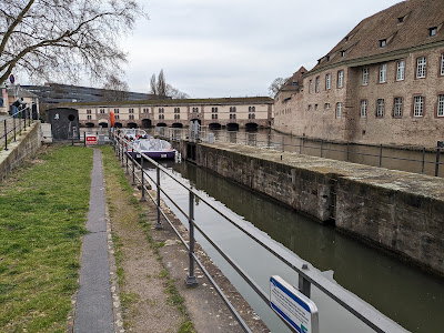 Schlachthaus-Schleuse (écluse de l`Abattoir) à Strasbourg