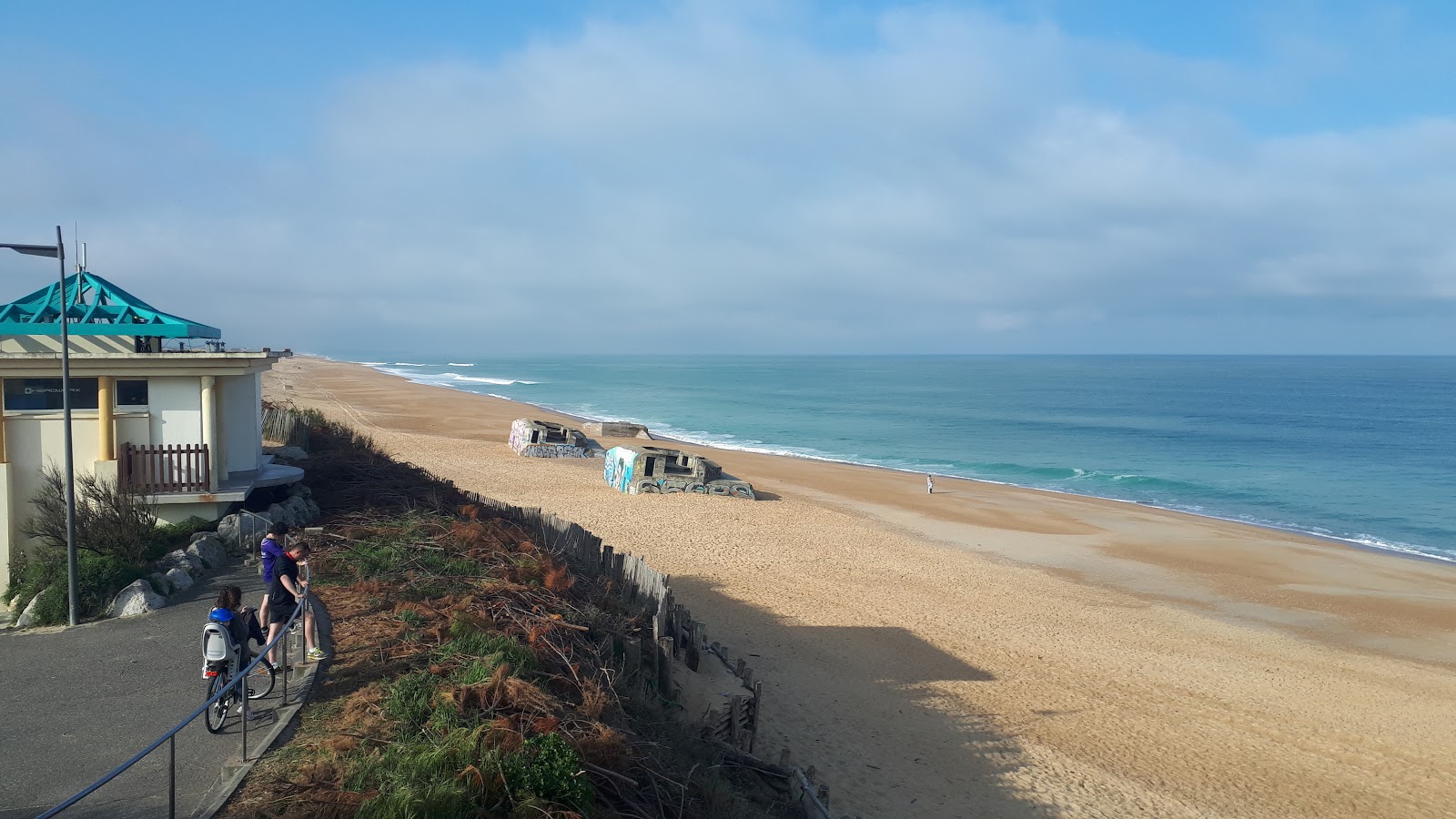 Photo de Plage du métro zone des équipements