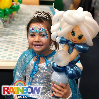Rainbow Circus Face Painting, Balloon Twisting & More...