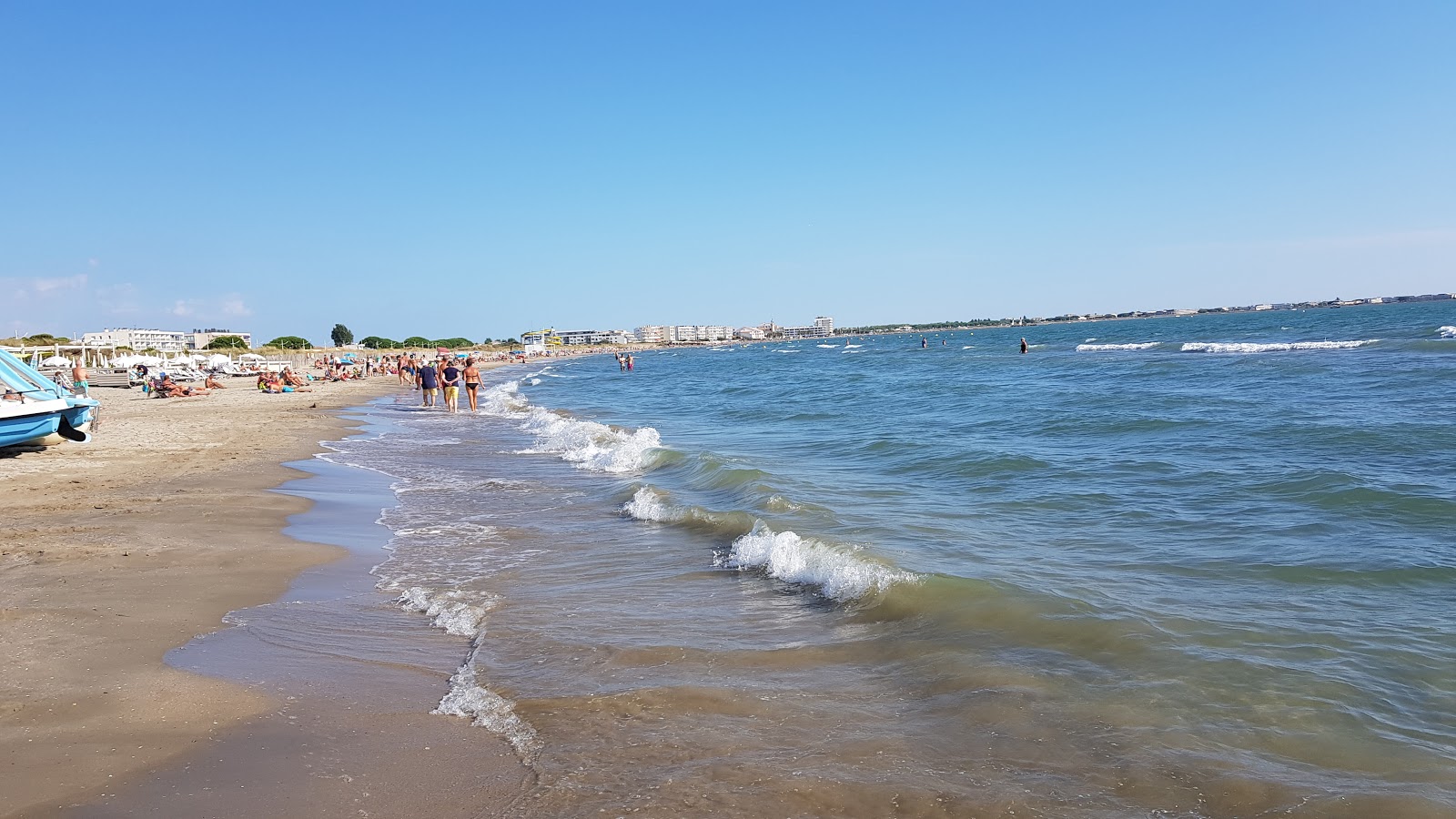 Le Grau-du-Roi beach'in fotoğrafı ve yerleşim