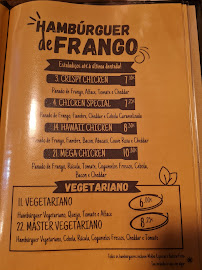 Menu / carte de Tennessee Original à Condeixa-a-Nova