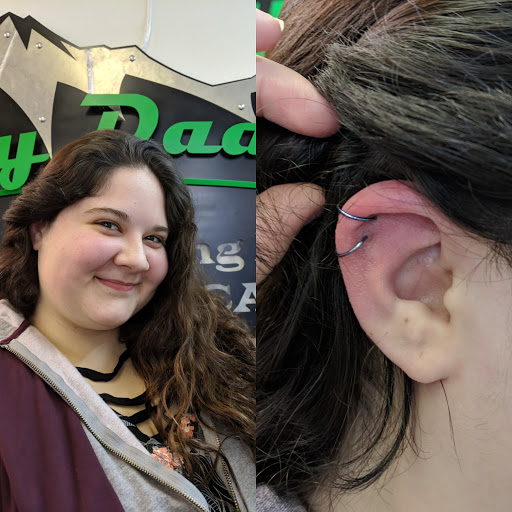 Explore march birth flower tattoo ideas, creative tattoo ideas in Redding, available at Caddy Daddys