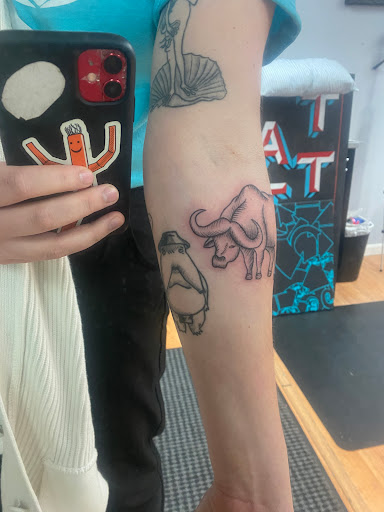 Explore brothers and sisters tattoo ideas, creative tattoo ideas in Cedar Falls, available at Red Owl Tattoo
