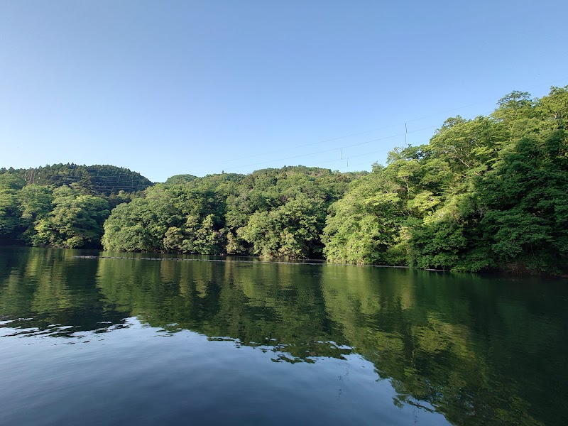 石老山の麓 桟橋