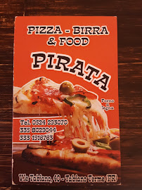 Menu / carte de Ristorante Pizzeria Al Pirata à Salsomaggiore Terme