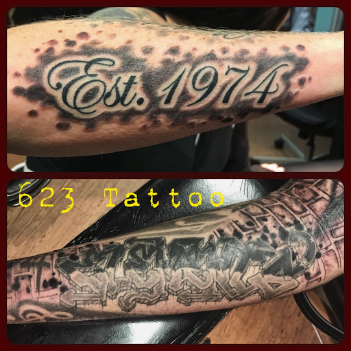 Explore tattoo space ideas, creative tattoo ideas in Watertown, available at 623 Tattoo