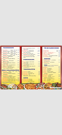 Menu du Velberter Kebabhaus à Velbert