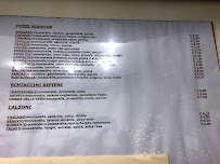 Menu / carte de Pizza Piu' à Piombino