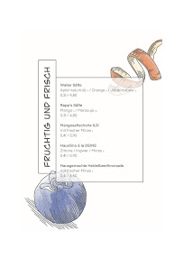 Deins à Hanau menu