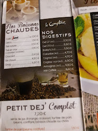 Le Comptoir à Concarneau menu