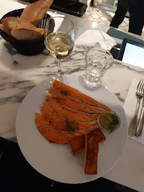 Saumon fumé du Restaurant français Le Comptoir de la Gastronomie à Paris - n°9